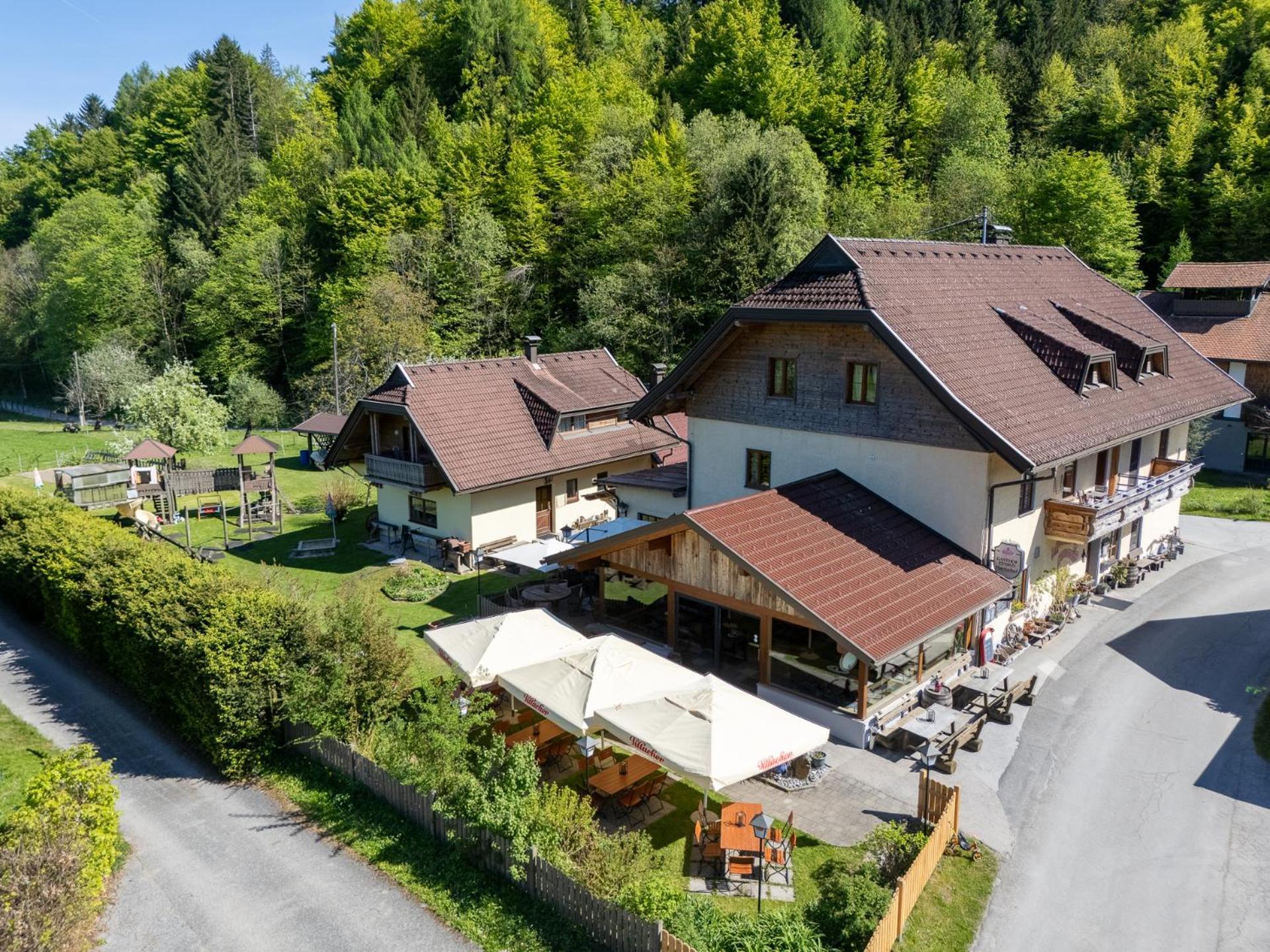 Gasthof Martinihof Latschach ober dem Faakersee Ngoại thất bức ảnh