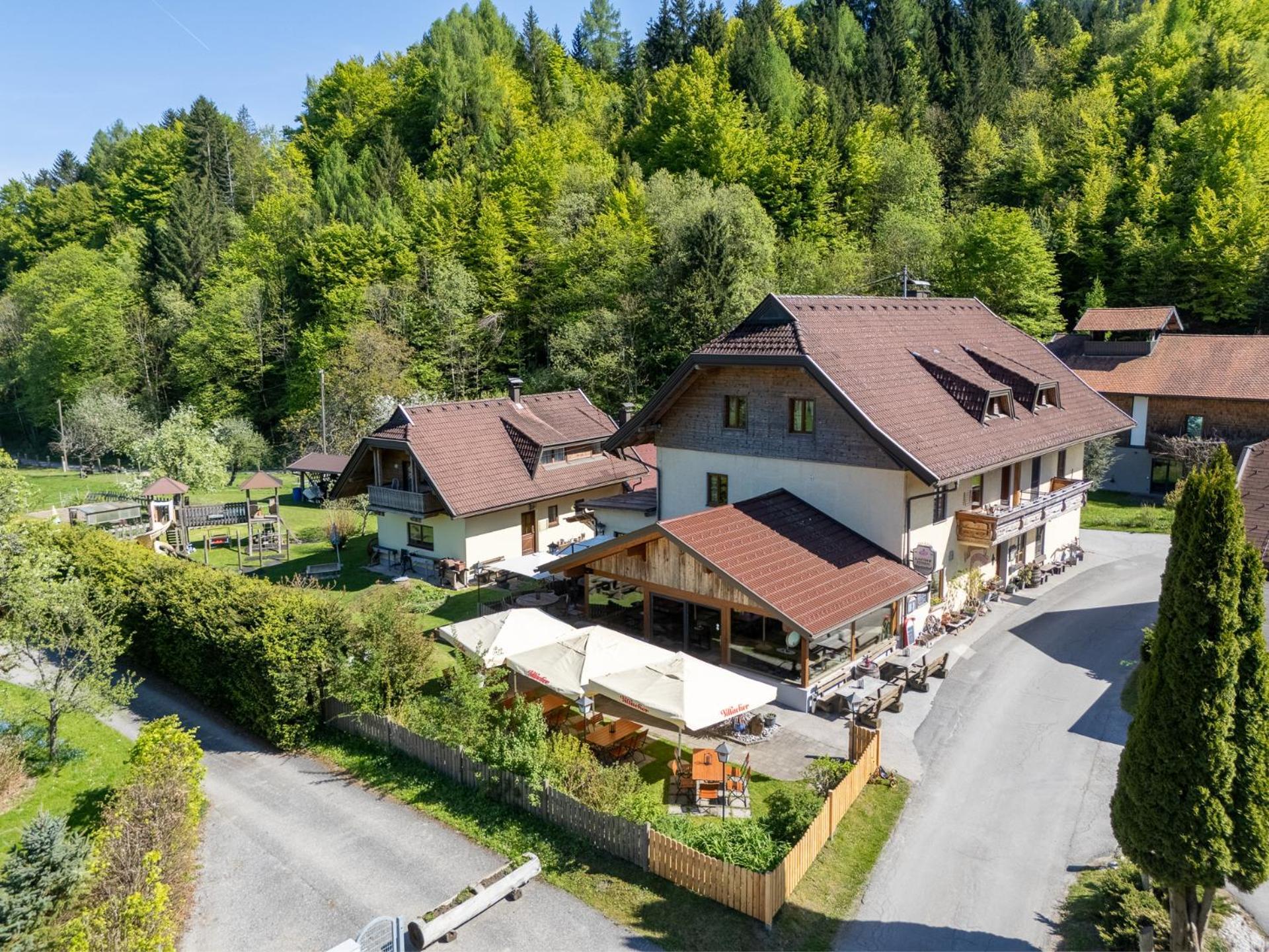Gasthof Martinihof Latschach ober dem Faakersee Ngoại thất bức ảnh